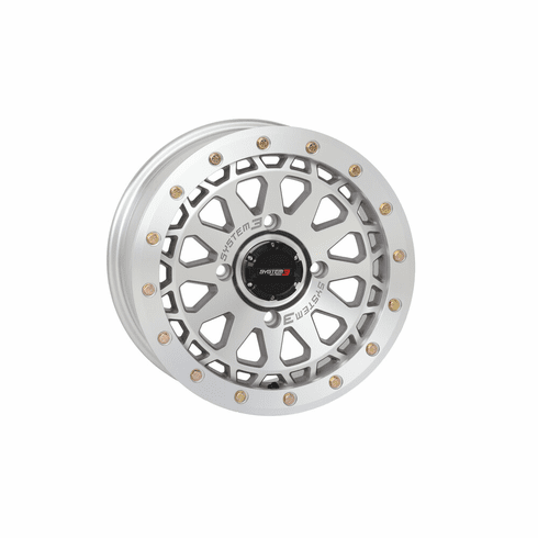 System 3 | SB-6 Matte Machined BeadLock UTV Wheel - 15" - 3-156838